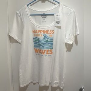 Life is Good medium Crusher tee new with tags